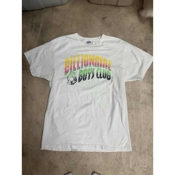 Billionaire Boys Club BBC Men's T-Shirt Size XL White/Multicolor - Picture 1 of 10